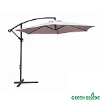 Уличный зонт Green Glade (диаметр 3 м) серый 6 спиц